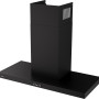 Etna AB390ZT wand afzuigkap - 90 cm. - zwart