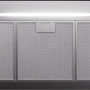 Etna AB791RVS wand afzuigkap - blokline - 90 cm. - rvs