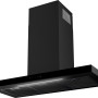 Etna AB791ZT wand afzuigkap - 90 cm. - zwart