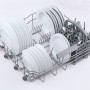 Etna VWV142RVS vrijstaande vaatwasser - rvs - energieklasse C