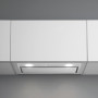 Falmec MURAN70 inbouw afzuigkap - wit glas - 70 cm breed