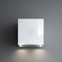 Falmec RUBIW42W wand afzuigkap - wit glas - 42 cm breed