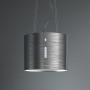 Falmec TWISE45T eiland afzuigkap - titanium - 45 cm breed