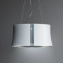 Falmec ZEPHW67W eiland lamp afzuigkap - wit glas - 67 cm breed