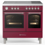 Fratelli VE2920I5FEMBUCR inductie fornuis - 2 ovens - klassiek - rood