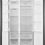 Frilec BONNSBS-545-030ADI side-by-side koelkast - blacksteel