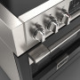 Fulgor Milano FSRC 3004 P MI ED 2F MBK fornuis inductie - zwart - 76,2 cm. breed
