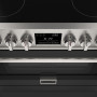 Fulgor Milano FSRC 9005 P MI MK 2F MBK inductie fornuis - zwart - 89,7 cm. breed