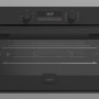Fulgor Milano FUO 9609 MT MBK inbouw oven - mat zwart - 90 cm breed