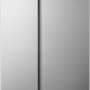 Hisense RS677N4AIF side-by-side koelkast - rvs-look - zonder ijsdispenser