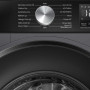 Hisense WD3S9043BB3 was/droogcombinatie - zwart