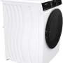 Hisense WF5V163BW wasmachine met wifi, stoomfunctie en 1600 toeren