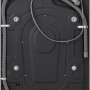 Hisense WF7S1247BB zwarte wasmachine met AI en AutoDose