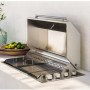 Ilve HBBQ100 inbouw gas barbecue 