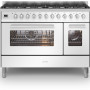 Ilve L128WMP/WH fornuis wit - 120 cm. breed