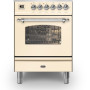 Ilve PI06NE3/AW fornuis inductie antiek wit - 60 cm. breed