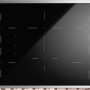 ILVE PI096NE3/BK inductie fornuis - 90 cm. - hoogglans zwart