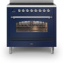 ILVE PI096NE3/MB inductie fornuis - 90 cm. - blauw
