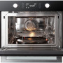 Inventum IMC6044GK inbouw combi-magnetron - zwart glas