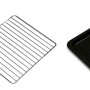 De meegeleverde accessoires bij de Inventum OV525CS oven