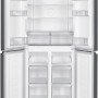 Inventum SKV4180B side-by-side koelkast - 4 deurs - blacksteel