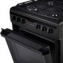 Inventum VFG6034WGZWA gas fornuis - mat-zwart