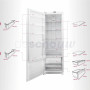 Inventum IKK1785S inbouw koelkast - nis 178 cm.