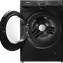 Inventum VWM8010B wasmachine zwart - 1400 toeren en 8 kg. 