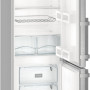 Het interieur van de Liebherr Cef4025 koelkast rvs