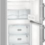 Het interieur van de Liebherr CNef3115 koelkast rvs