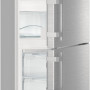 De buitenzijde van de Liebherr CNef3115 koelkast rvs