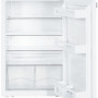 Het interieur van de Liebherr IK1620 inbouw koelkast