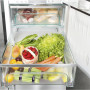 De Liebher SBSbs8673 side-by-side koelkast - blacksteel heeft ruime BioFresh lades