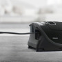 De Miele Complete C3 Pure Black EcoLine heeft een actieradius van 12 meter en is daarmee geschikt voor grote ruimtes