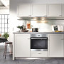 Bedieningspaneel van de Miele H2161B CLST inbouw oven