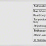 Bedieningspaneel van de Miele T8703 afvoer droger