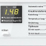 Bedieningspaneel van de Miele TDA 140 C condens droger