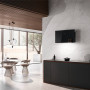 Miele DA9092W Screen wand afzuigkap - zwart glas - verticaal model
