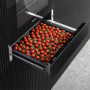 Miele ESW7010 inbouw warmhoudlade met slow cooking - zwart
