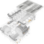 Miele G5073SCVI inbouw vaatwasser met besteklade