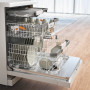 Miele G7130SC brws vrijstaande vaatwasser met besteklade en AutoOpen