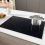Miele KM7373FR inbouw inductie kookplaat met rvs rand - 80 cm