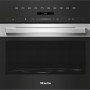 Miele M7244 inbouw magnetron met grill - zwart/rvs