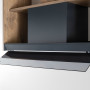 Novy 8770 vlakscherm afzuigkap - 120 cm. breed