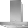 Pelgrim BSK662RVS wand rvs afzuigkap - 60 cm. breed
