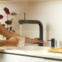 Quooker PRO3 Front ZWART- kokend water kraan