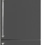 Steel GQFR-7 SX koel/vriescombinatie - Genesi - antracite