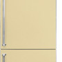Steel GQFRB-7 SX koel/vriescombinatie - Genesi - crema
