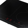 Praktisch is de touch control bediening op de Samsung NZ64K5747BK inductie inbouw kookplaat