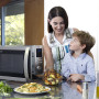 Sharp R982STWE combi-magnetron - vrijstaand - rvs